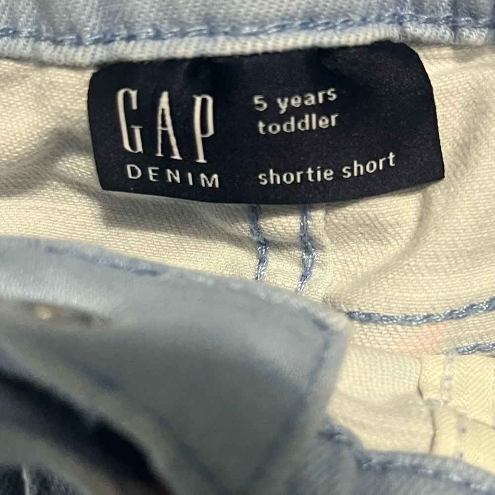 GAP Kids Light Blue Star Pattern Shorts